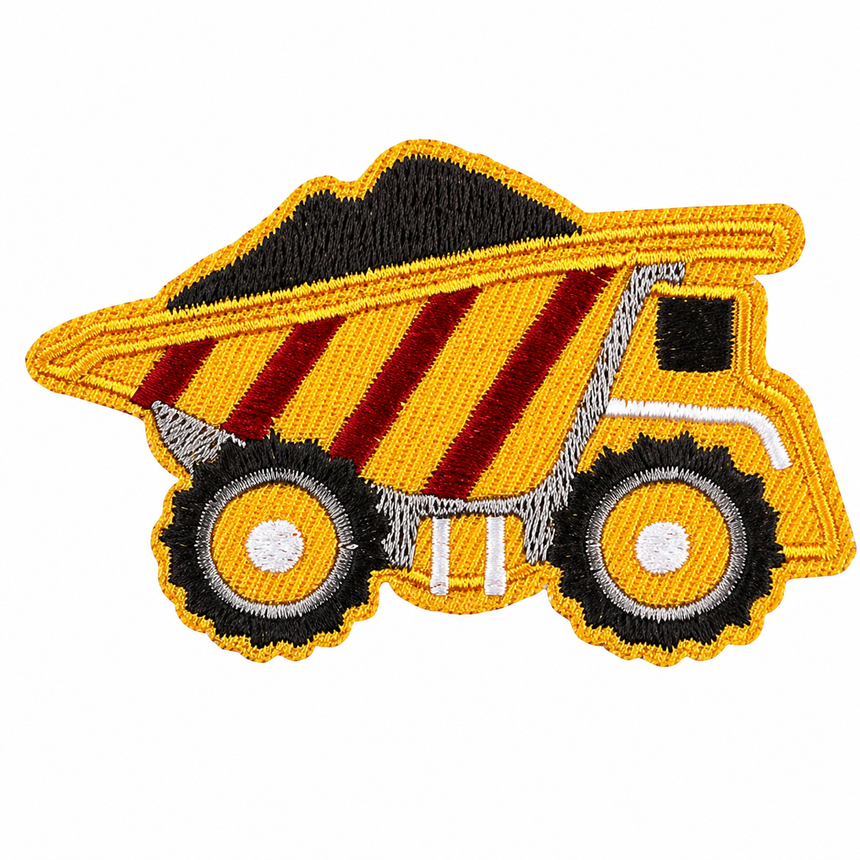 Dumper gul/rød – strygemærke
