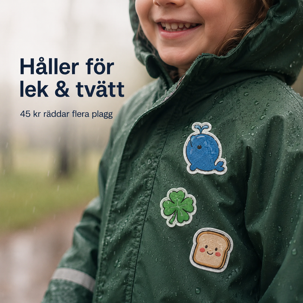 Lapper til børnetøj – sjove motiver